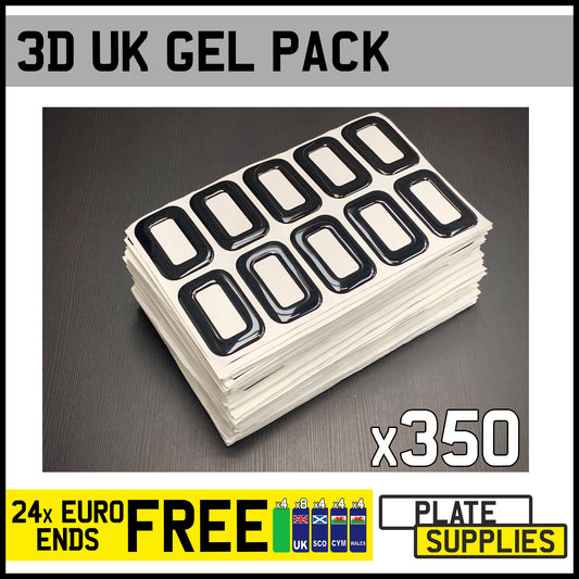UK 3D Gel Starter Pack & FREE Euro Ends