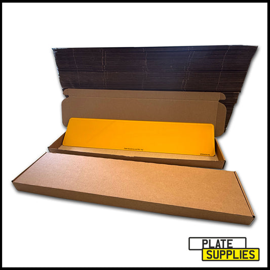 Number Plate Postal Boxes