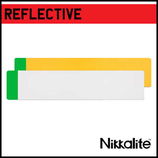 Standard Oblong Reflective - EV/Green Flash