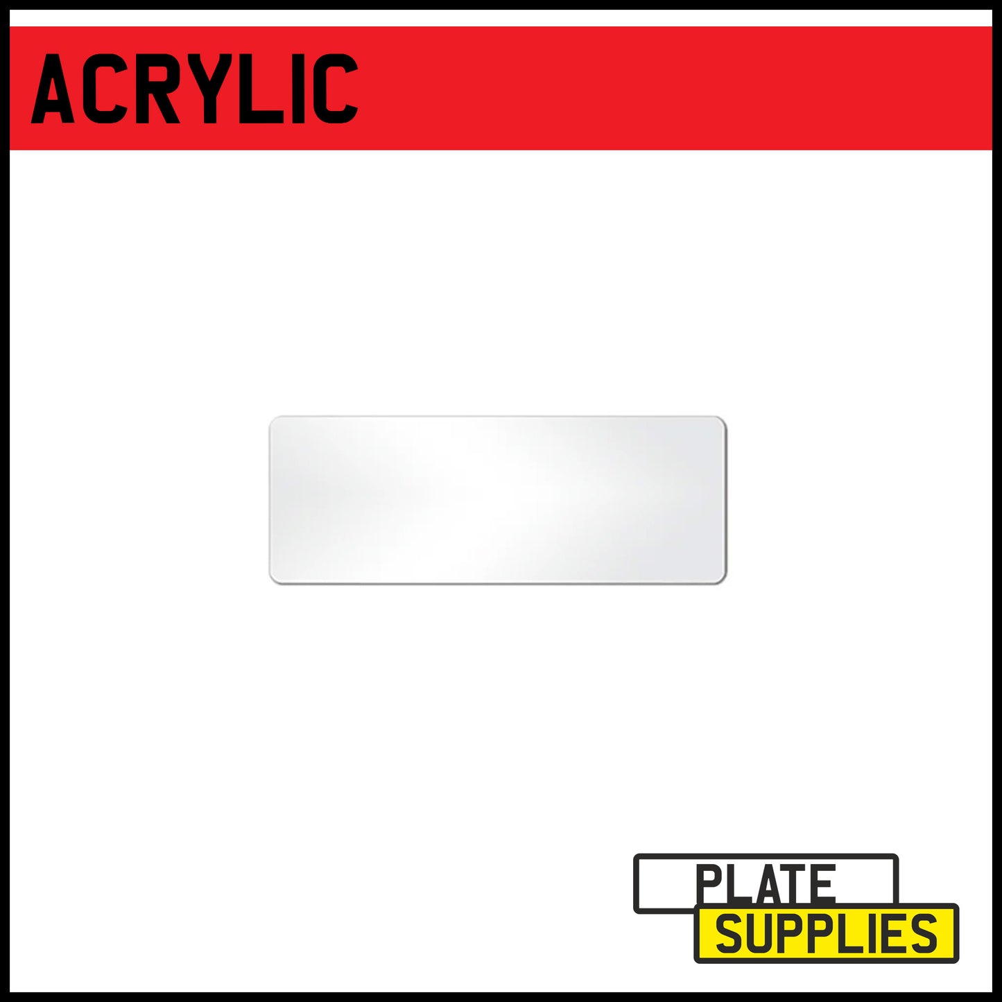 Short 13 3/8 Inch Acrylic