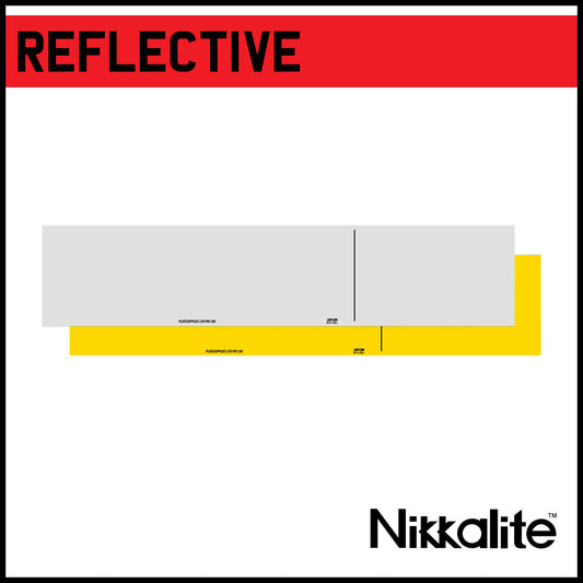 Short 13 3/8 Inch Reflectives