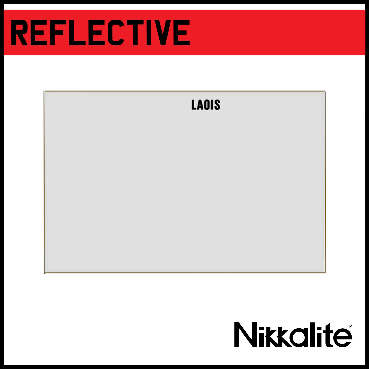 Square IRL Reflective - County Laois