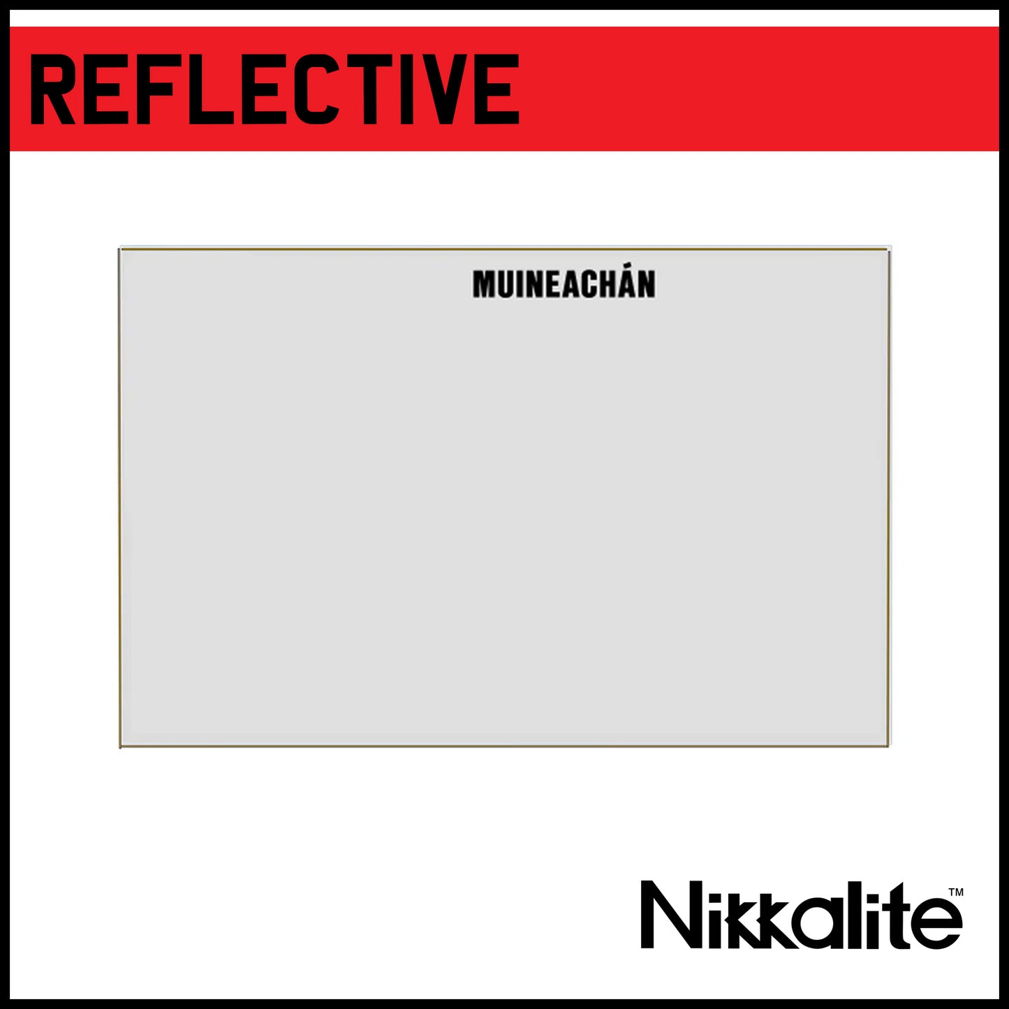 Square IRL Reflective - County Monaghan