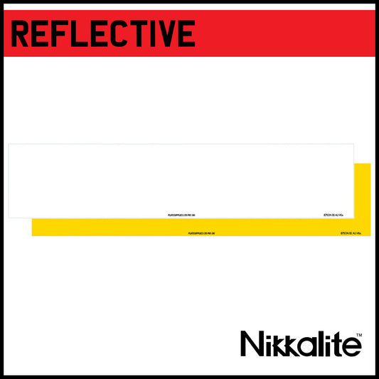 Standard Oblong Reflective with BS Tag