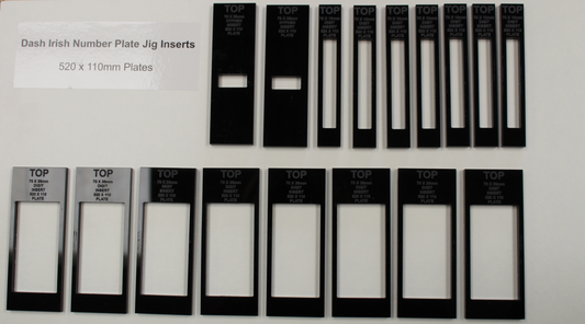 Irish Number Plate Jig Standard