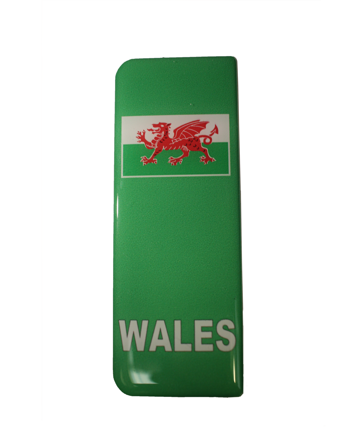 EV Green Flash Gel Badges/Flags for Standard UK Number Plates