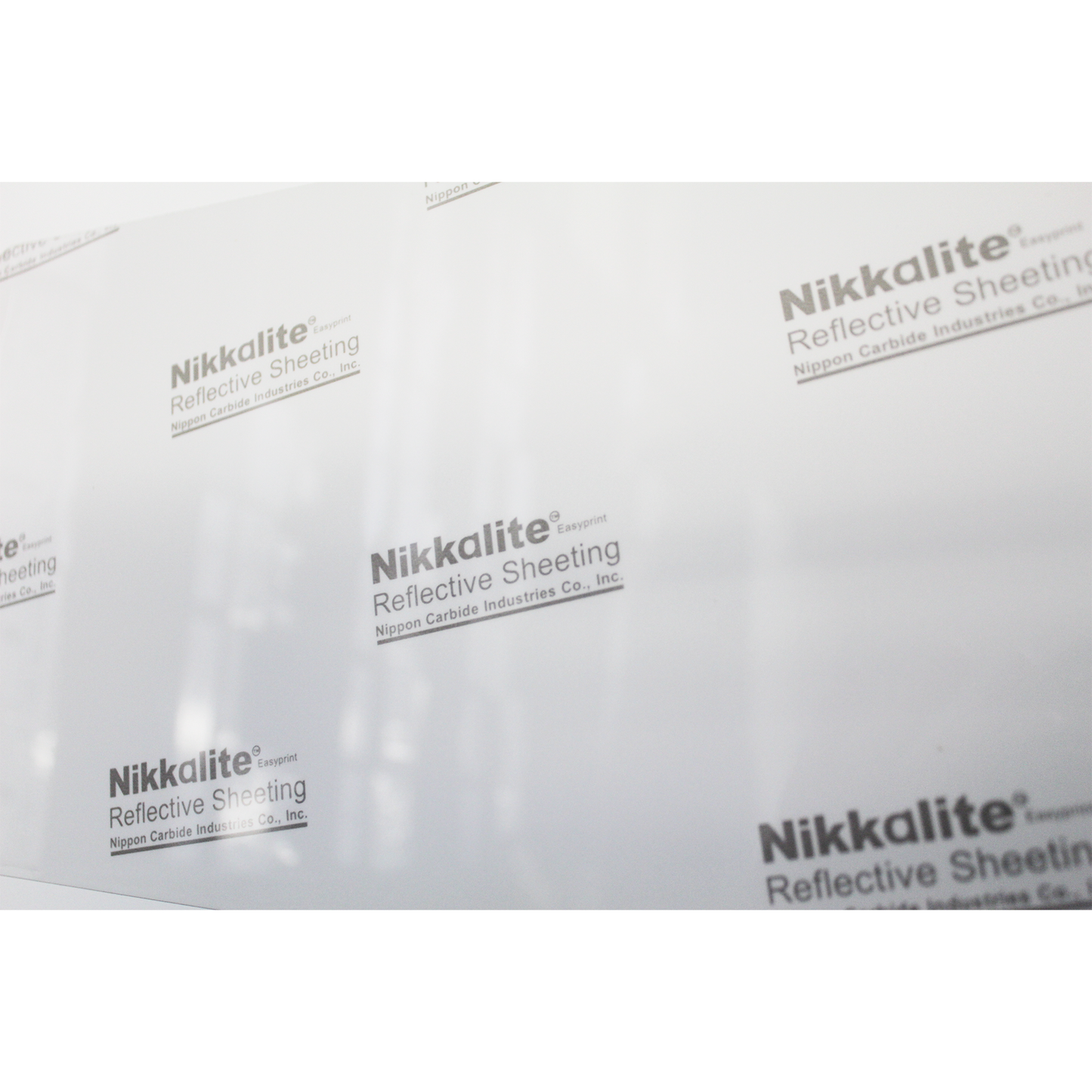 Yellow Oblong Reflective Blank - EV/Green Flash