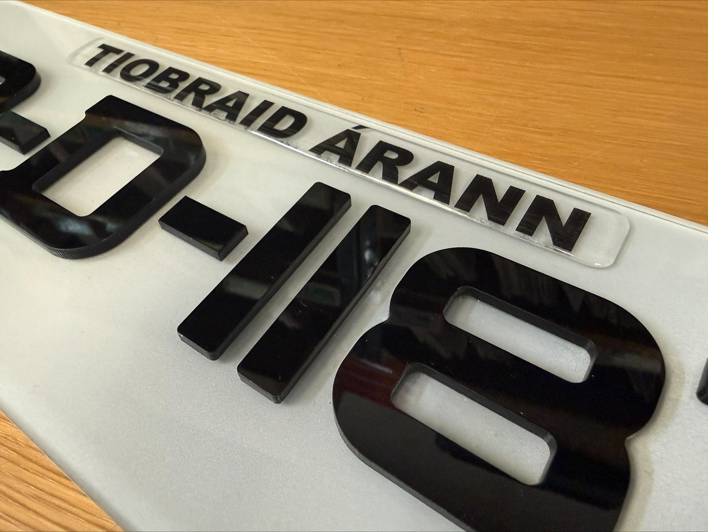 3D Gel Irish Gaelic County Badge [Sheet of 12]