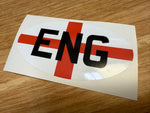 Country Oval Stickers 100x60mm