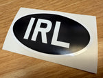 Country Oval Stickers 100x60mm
