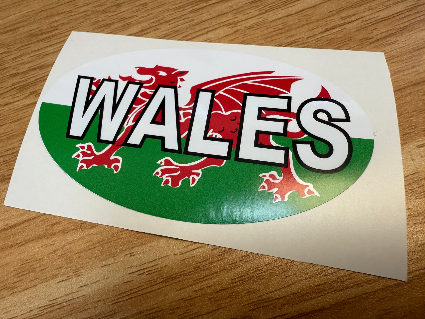 Country Oval Stickers 100x60mm