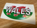 Country Oval Stickers 100x60mm