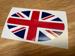 Country Oval Stickers 100x60mm