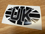 Country Oval Stickers 100x60mm