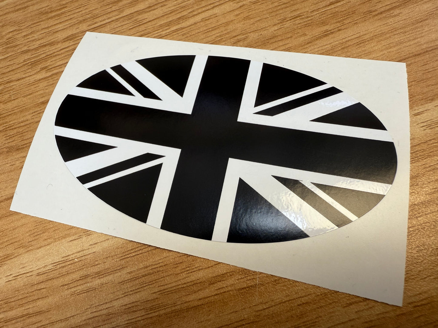 Country Oval Stickers 100x60mm