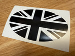 Country Oval Stickers 100x60mm