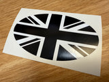Country Oval Stickers 100x60mm