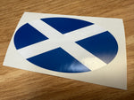 Country Oval Stickers 100x60mm