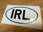 Country Oval Stickers 100x60mm