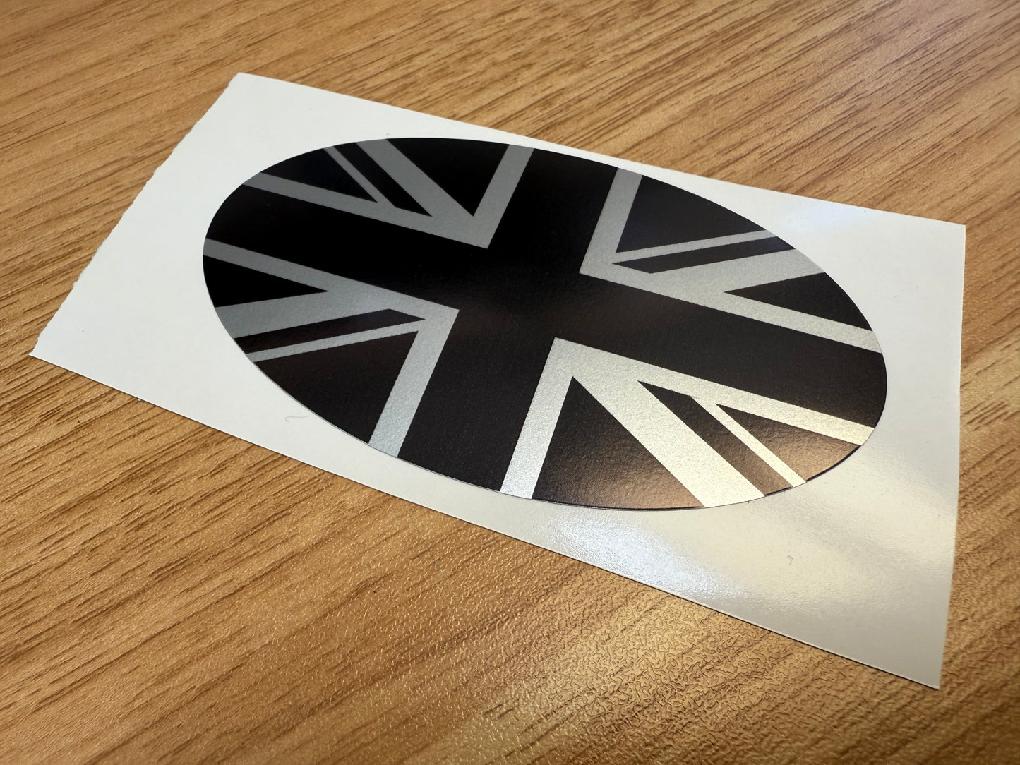 Country Oval Stickers 100x60mm