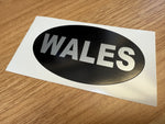 Country Oval Stickers 100x60mm