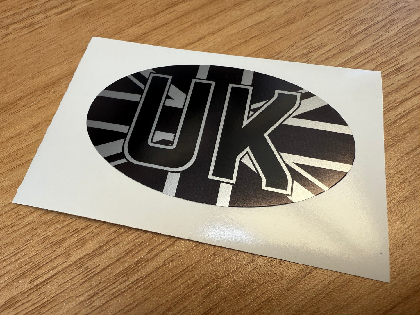 Country Oval Stickers 100x60mm