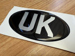 Country Oval Resin Domed Badges 100x60mm