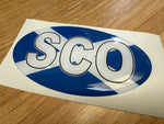 Country Oval Resin Domed Badges 100x60mm