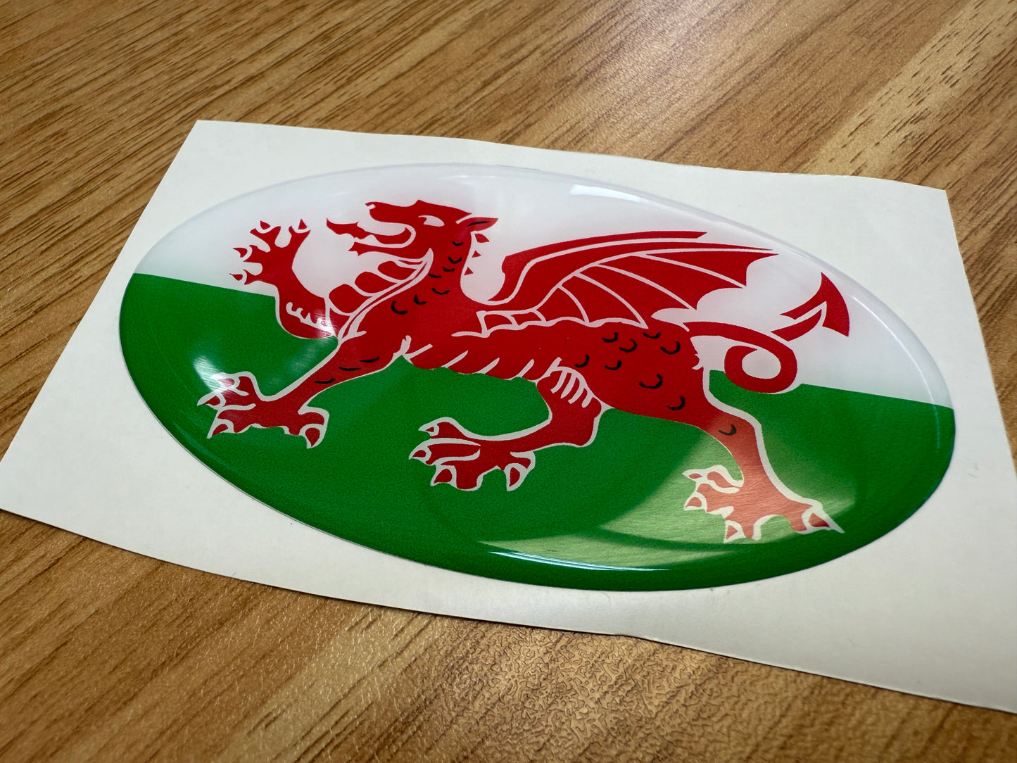 Country Oval Resin Domed Badges 100x60mm