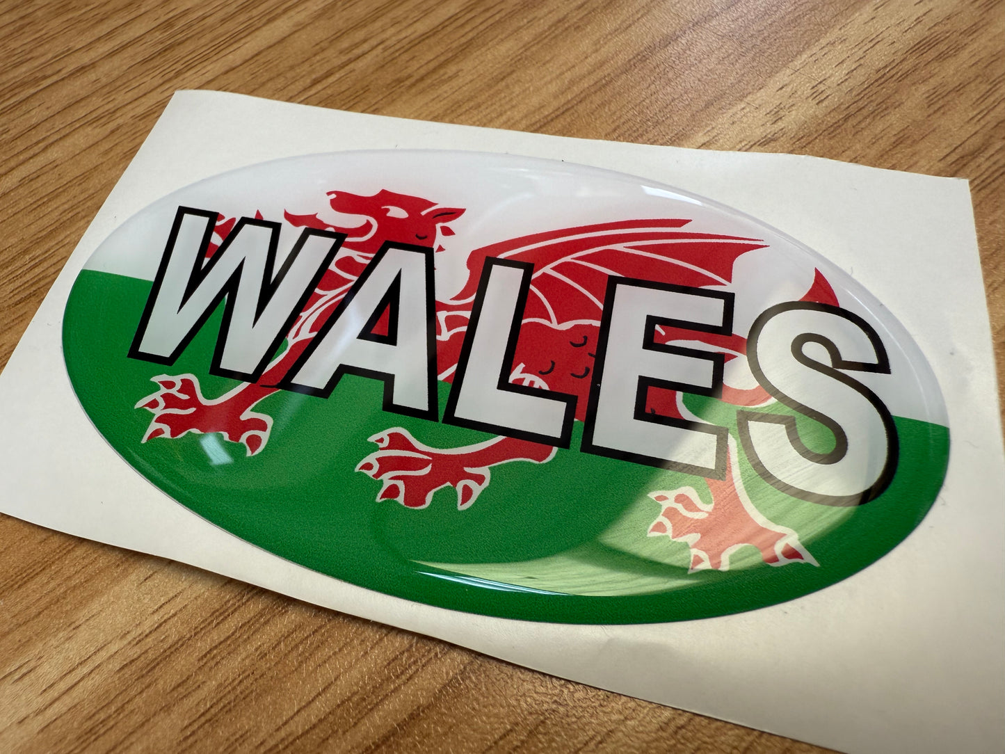 Country Oval Resin Domed Badges 100x60mm