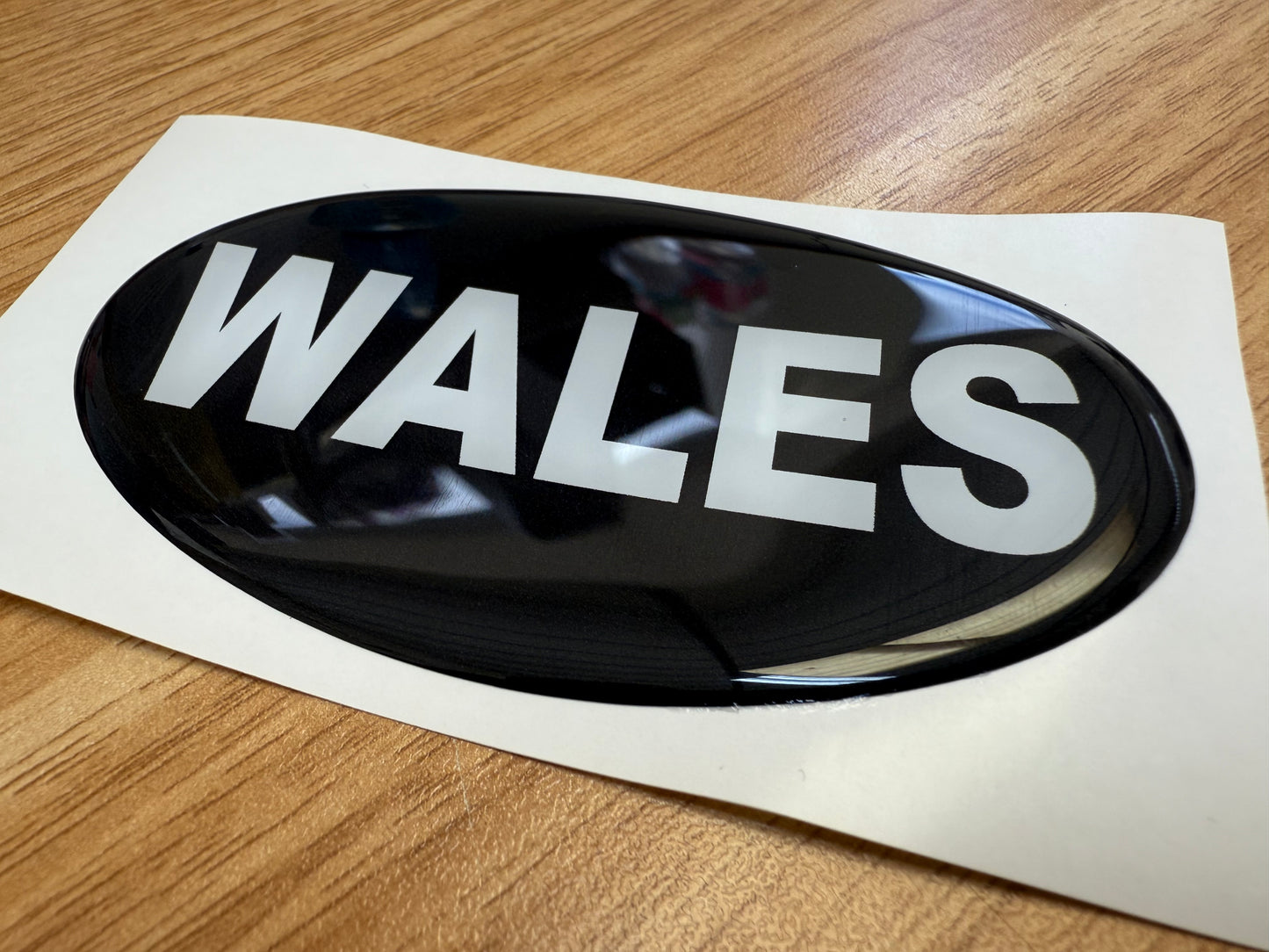 Country Oval Resin Domed Badges 100x60mm