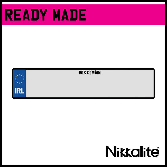 Ready Made Standard IRL Number Plate - County Roscommon