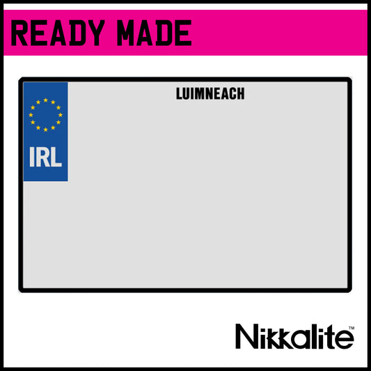 Ready Made Square IRL Number Plate - County Limerick