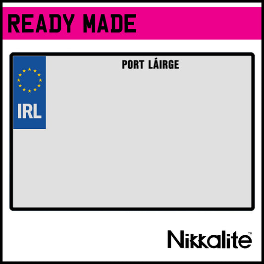 Ready Made Square IRL Number Plate - County Waterford