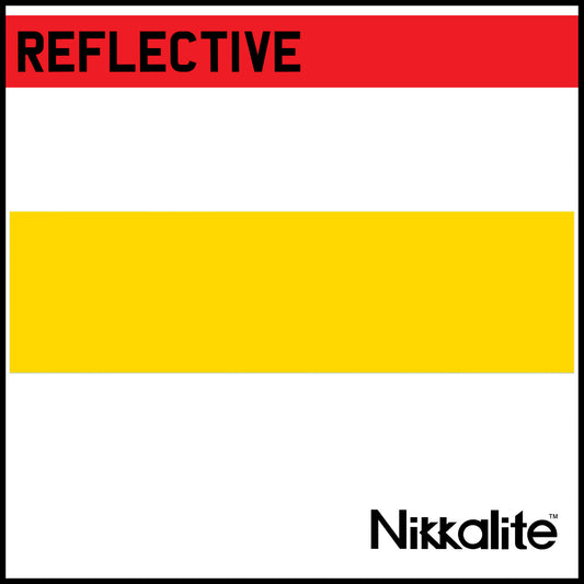 Yellow Oversize Reflective - Blank (Range Rover)