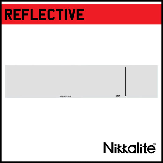 White Short 16 Inch Reflective with BS Tag