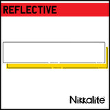 Standard Oblong Reflective with Border and BS Tag