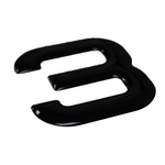 3 - 50mm 3D Metro Graphite Carbon [12 per pack]