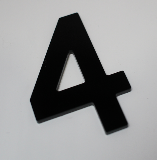 4 - 4D 3mm Motorbike Digit [10 per pack]