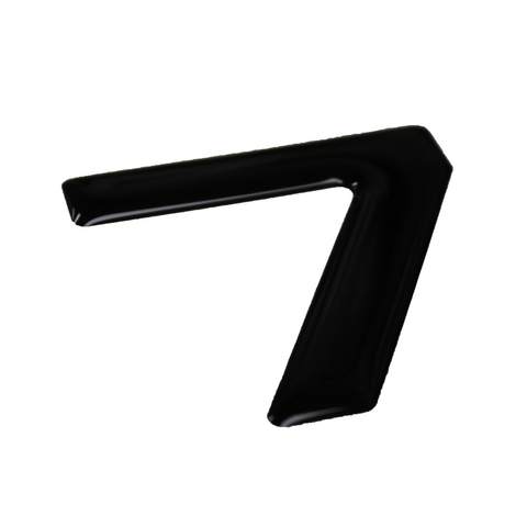 7 - 50mm 3D Metro Split Digit [12 per pack]
