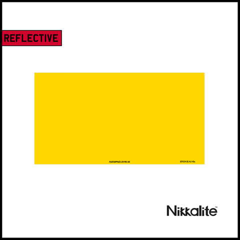 Yellow Japanese Import Reflective with BS Tag