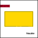 Yellow Japanese Import Reflective with Border and BS Tags