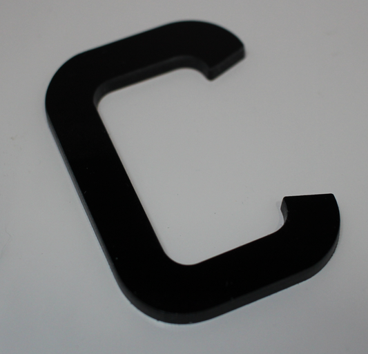 C - 4D 3mm Motorbike Digit [10 per pack]