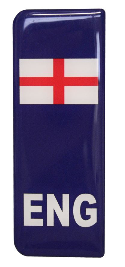 Gel Badges/Flags for Standard UK Number Plates