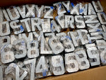 4D 3mm Number Plate Letters - UK