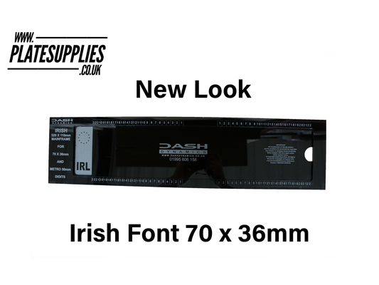 Irish Number Plate Jig Standard