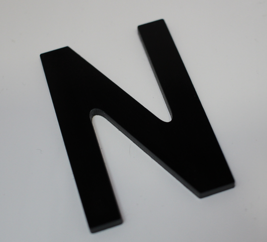 N - 4D 3mm Motorbike Digit [10 per pack]