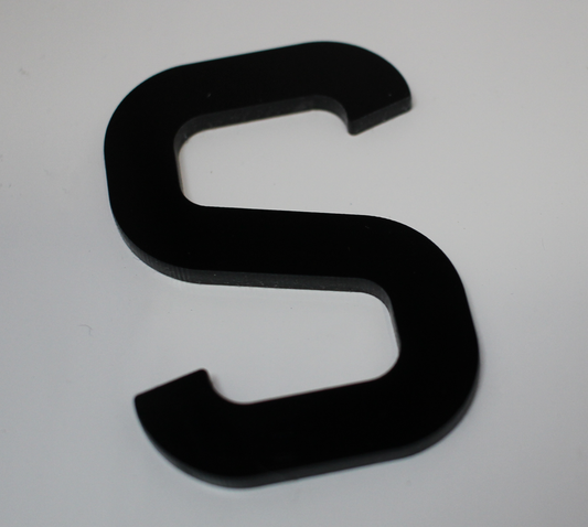 S - 4D 3mm Motorbike Digit [10 per pack]