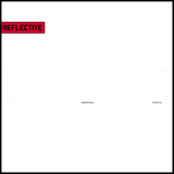 White Oblong Reflective with BS Tag - Nikkalite
