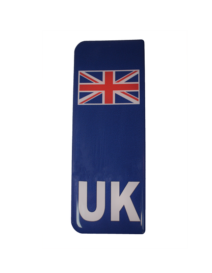 Gel Badges/Flags for Standard UK Number Plates